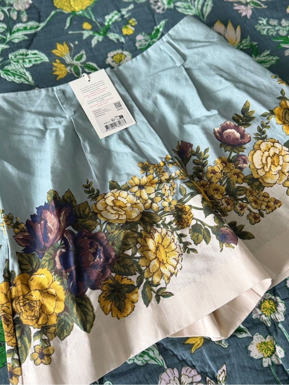 Sézane Edwardo Shorts | Lavinia Print | Size 6 | New With Tags